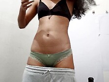 Pretty hands free female cumming! Whore rubs her titties and nipples and cumming without touching clit.