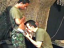 Two Gay Army Studs Having Hardcore Anal Pounding