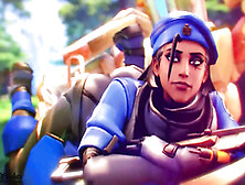 Секс компиляция с женскими персонажами Овервотч