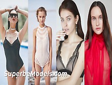 Superbe Models - Alluring Models Set Of Part One! Watch These Four Beautiful Models Undress