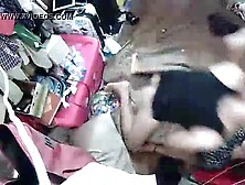 Chinese Woman Wrestled Down and Railed Hard