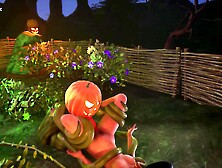 Жуткий сезон,  неделя 7 В конюшне монстров сбор тыквы 7 сезон 1 серия