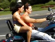 Monica Cameron anal with biker: Blowjob,  Doggy & Babe Porn