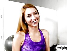 Two girls kissed and flashed their nice tits for money