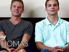 Twink Is Undressed And Fucked At This Gay Casting Couch Interview