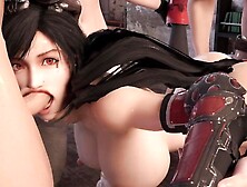 Tifa Anal Sex-party - Final Fantasy Asian cartoon