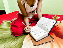 My sexy student crazy for hard Fucking with me