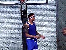 KINKY SPORTS GIRL JAYNE DOH FUCKED BY LAWSON IN BASKETBALL COURT