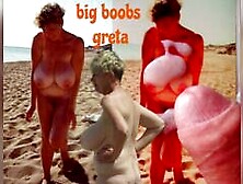 Greta Big Tits Vintage Blonde Short Hair Tribute