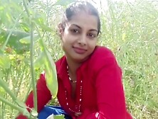 Cheating The Stepsister-In-Law Working On The Farm By Luring Money In Hindi Voice