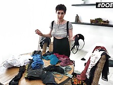 DOEGIRLS - (Olive Glass) - Large Titties mother I'd like to fuck Plays With Her Unshaved Cunt Until That Babe Cums Hard