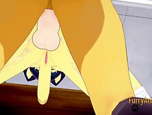 Furry Futanari Anime 3D - Dog Futanari Mounts Egypt Cat Futanari