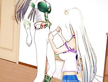 Nekopara X Neptunia: Futa Vert Nailed Coconut