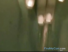 Black Teen masturbates in Webcam