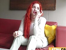 Latina Casting - Redhead Aces Job Interview After Having Rough Sex With The Casting Agent