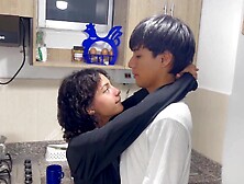 A fresh neighbour in my unit's very lascivious and comes to ask me to fuck her hard and cum inside her.