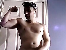 JoeSchmoeXXX. com - Bearded amateur plays with his dick and cums on himself with satis