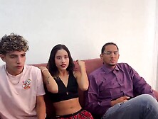 Family clip afternoon ends in DP for BRITANNYSEXXX.