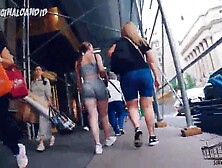 Big Ass Pawg Jiggling Booty In Biker Shorts