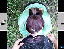 BBW Krislynn Sucks Cock in Public