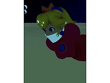 (Non creepy) Peach sinking deep down below
