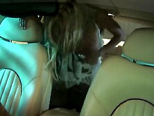 Lezley Zen And Danielle Derek Bang The Driver In The Backseat