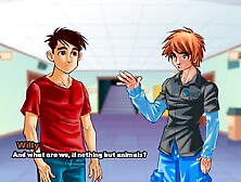 High School Days (Richycapy) - Part 18 - Ginger Babe And Rave Party By Loveskysanhentai