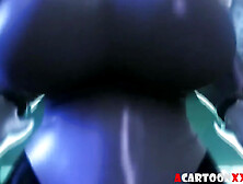 Round Ass Futa Babe Fucks This Horny Babe In The Cunt,  Rough And Hard.  Watch This Naughty Futanari Doing A Good Job.