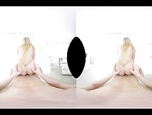 Blondie In Short Dress Rides Your Dick In A Proper Pov