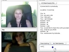 2 Immature Lesbian On Omegle