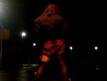 Showing off at the parking area of the hospital - part1