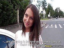 Watch This Teen Get Her Tight Ass Drilled In The Car By A Stranger