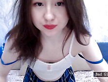 Slim Big Ass Petite Asian Teen Webcam Stripping An