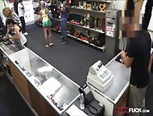 Black Boyfriend Pawns Her Gfs Twat At The Pawnshop