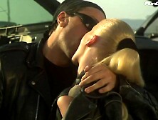 Blonde nympho needs it rough outdoor! Anal,  Vagina,  soak snatch