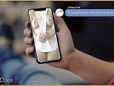 Wife Sends NUDE Movie Message | Alluring Sideboob Sex Tape