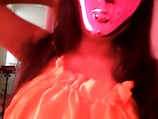 PARTICULAR HALLOWEEN MOVIE SCENE!! WE DID IT JOINTLY,  PUT ON MASKS AND STARTED TOUCHING EROTICLY