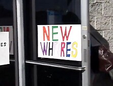 A impure wench likes to ride a large hard solid ramrod!