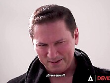 DEVILS FILM - Teen Beauty Penelope Kay Gets One as well as the other Holes Filled By Aged Dude's Penis