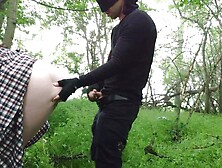 Porno parody Daredevil.  Outdoor risk sex.  Daredevil fuck me in wood