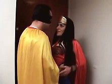 Robin And Wonderwoman Enjoy Some Hardcore Fucking