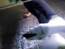 Helga Li Socks Crushing