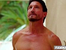 My Step Father is my massage client!