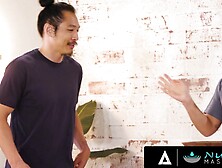 NURU STROKES - Long Tits milf Masseuse Ryan Keely Knows How To Take Care Of A Long Penis