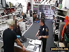 Couple Girls Try To Steal And Have Sex At The Pawnshop