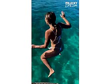 Clear Skys Blue Water With The Flawless Playgirl Girl Youngs