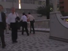 Candid shots of gorgeous amateur arse in tight pants