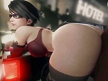 Bayonetta Public Anal (Animation With Sound)
