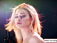 Watch as Jessa Rhodes deepthroats a thick cock and sucks it all in