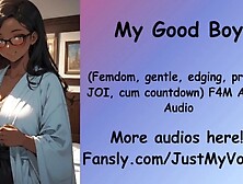 Gentle DARK Femdom Strokes your MEAT!!